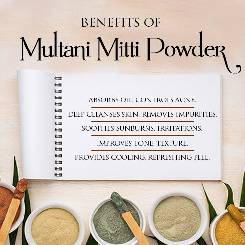 Multani Mitti Powder (मुल्तानी मिट्टी का पाउडर)